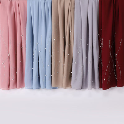 Pañuelo Brillante con Malla y Cristales para Mujer - Image 5