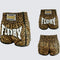 Pantalones Muay Thai Estampado Leopardo para Entrenamiento Hombre y Mujer