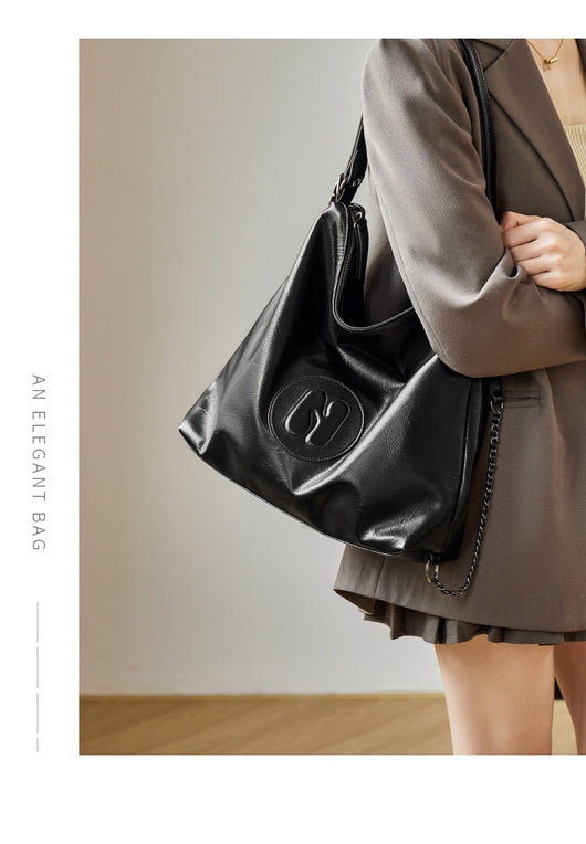 Bolso Tote de Cuero Suave con Diseño Exclusivo y Gran Capacidad - Image 17