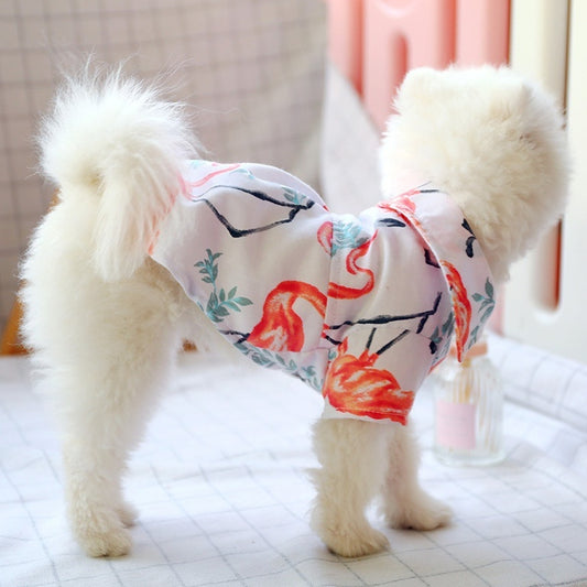 Playera Fresca para Perro Pequeño - Diseño Osito Delgado Verano
