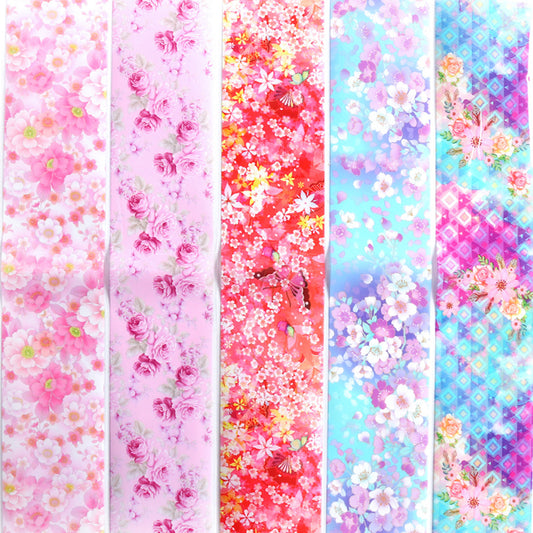 Stickers de Uñas Diseño Estrellas Flores - Colección San Valentín - Image 2