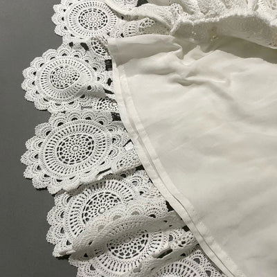 Vestido Elegante con Encaje Calado y Escote en V para Mujer - Image 16