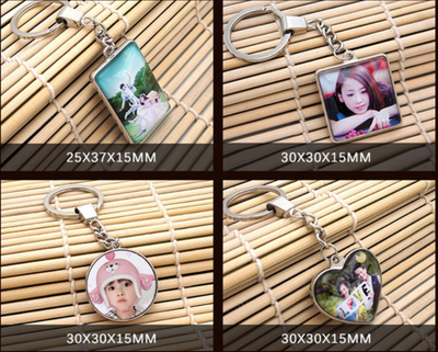 Llavero de Pareja Personalizado con Foto - Colgante DIY Unisex - Image 6