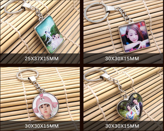 Llavero de Pareja Personalizado con Foto - Colgante DIY Unisex - Image 6
