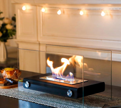 Chimenea de Etanol Real para Sala de Estar - Decoración Moderna con Calefacción - Image 10