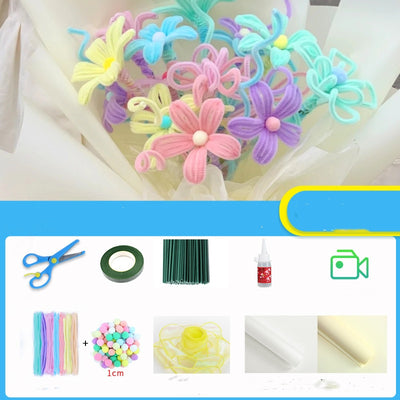 Kit DIY Ramo de Flores Hecho a Mano para Niñas - Día de la Mujer - Image 22