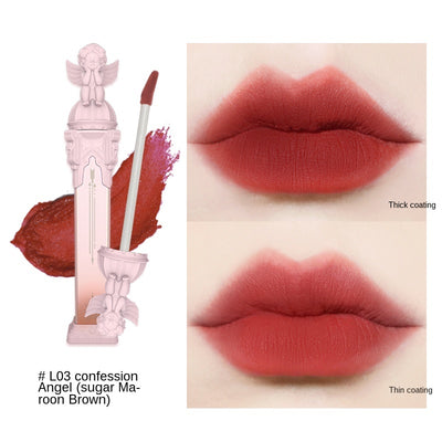 Labial Mate Velvet Blanco Ángel - Fórmula Antiadherente de Larga Duración - Image 2
