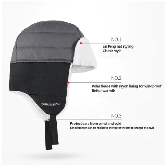 Gorro Térmico Unisex con Protección Auditiva para Actividades Outdoor - Image 9