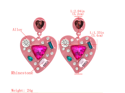 Aretes de Corazón para Mujer - Image 4