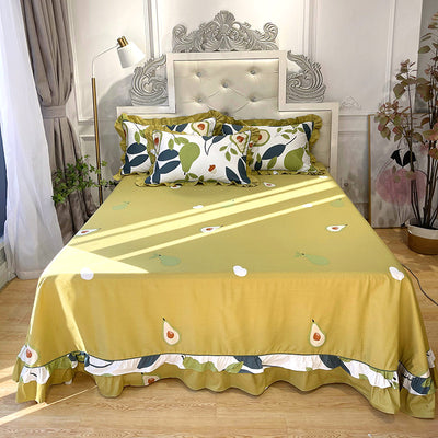 Juego de Sábanas y Funda de Almohada 100% Algodón Puro con Bordes Redondeados - Image 19