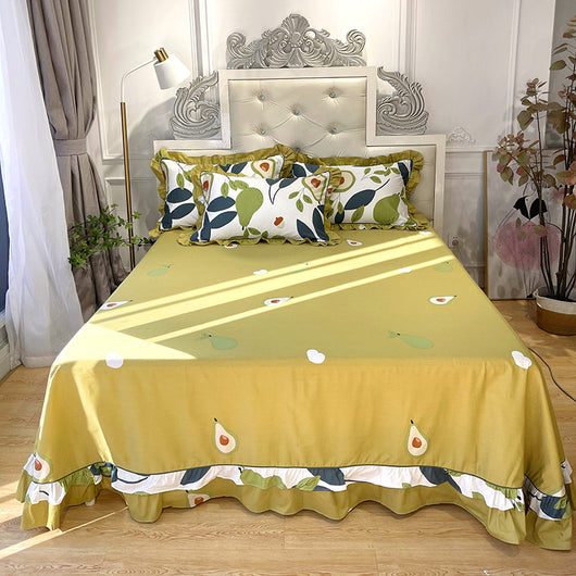 Juego de Sábanas y Funda de Almohada 100% Algodón Puro con Bordes Redondeados - Image 19