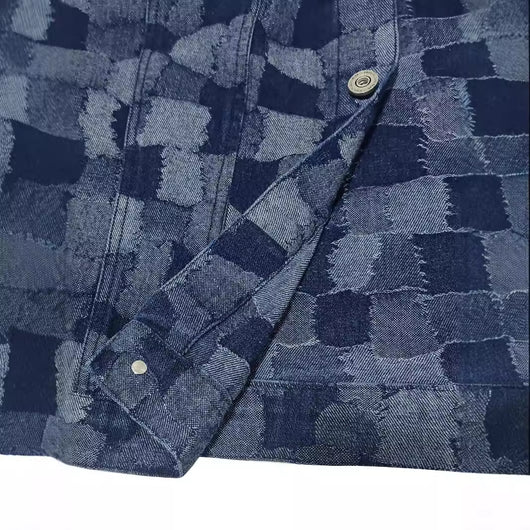 Camisa de Cuadros Oscuros Manga Larga para Hombre - Image 6