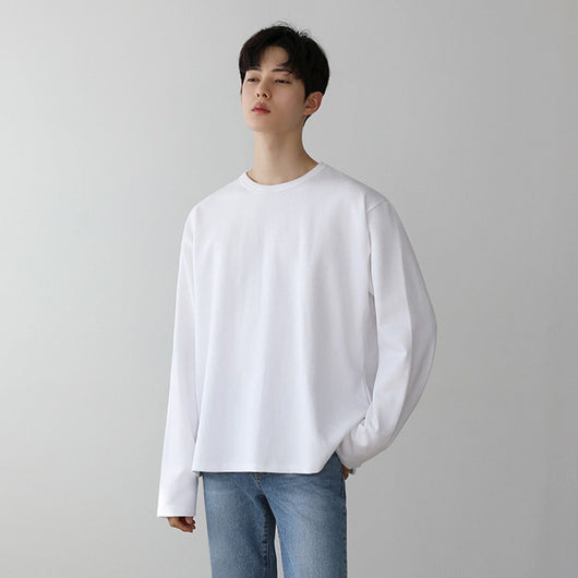 Playera Manga Larga Hombre Fit Casual Ligera - Image 13