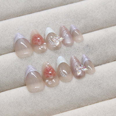 Pegatinas de Uñas Removibles con Diseño de Mariposas - Image 9