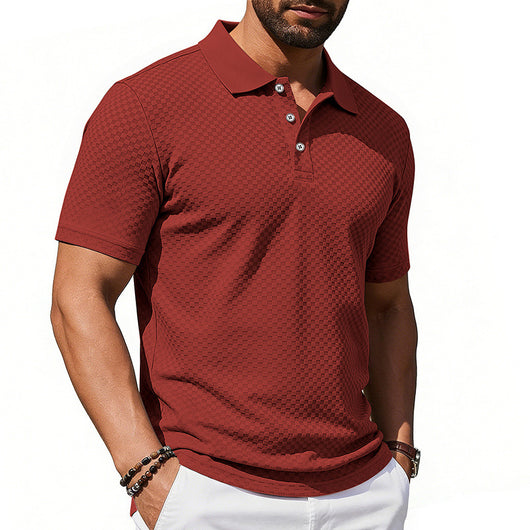 Polo Cuadros Hombre Transpirable Casual - Image 15
