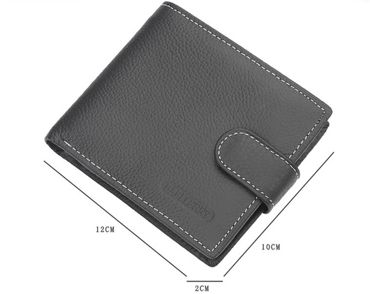 Billetera Corta Retro con Hebilla Multifuncional para Hombre - Image 11