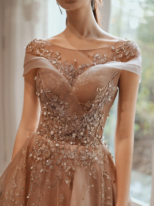 Vestido de Noche Elegante para Novia de Alta Costura - Image 5