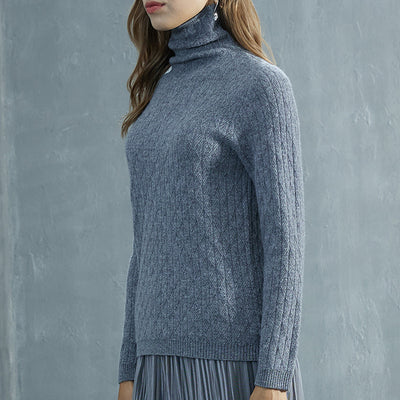 Suéter de Lana Gruesa para Mujer Otoño Invierno - Image 7