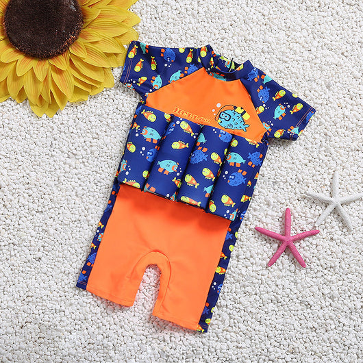 Traje de Baño Flotador para Bebés y Niñas - Enterizo de Seguridad Acuática - Image 4