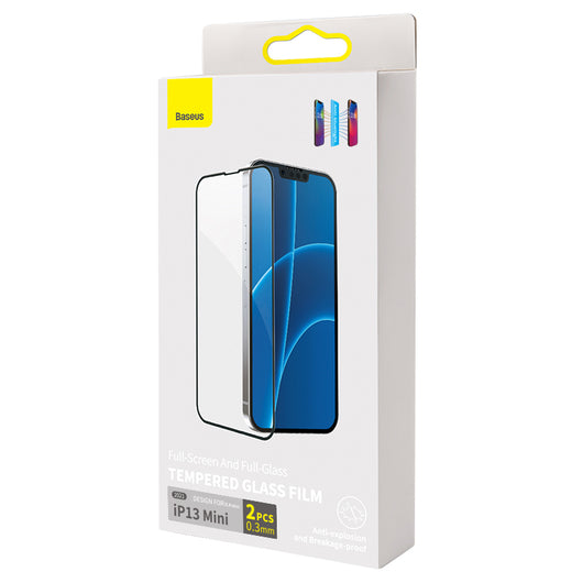 Protector de Pantalla Cristal Templado Anti Luz Azul 0.3mm para iPhone 5.4" - Image 9
