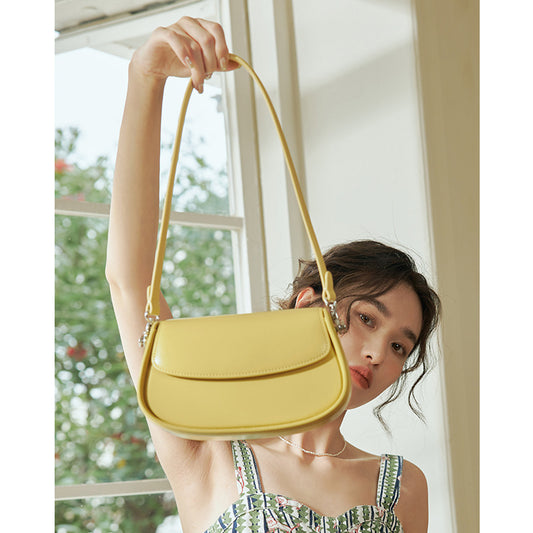 Bolso Bandolera de Cuero Genuino - Estilo Silla de Montar - Image 2