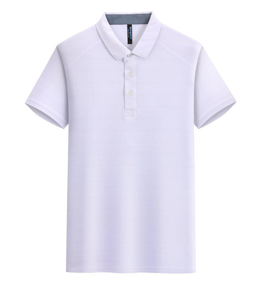 Polo Deportivo de Seda Cristal con Solapa - Secado Rápido para Actividades al Aire Libre - Image 8