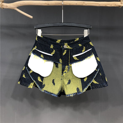 Shorts Vaqueros Ajustados de Cintura Alta para Mujer - Image 7