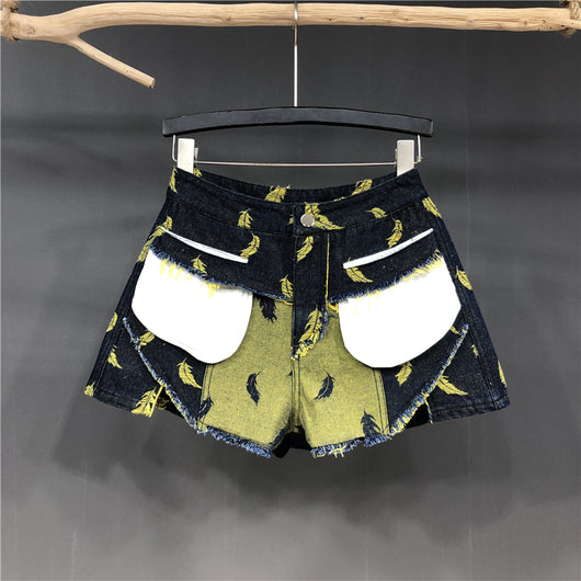Shorts Vaqueros Ajustados de Cintura Alta para Mujer - Image 7