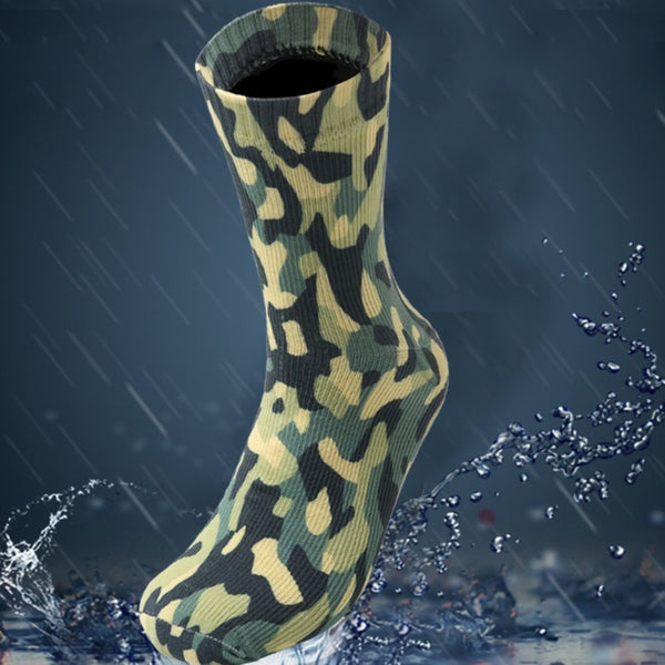 Calcetines de Senderismo Impermeables Camuflaje 100% Algodón