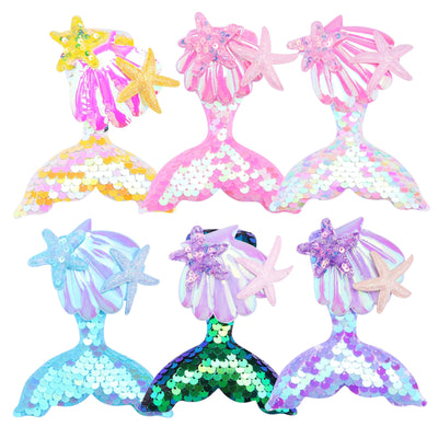 Pasadores de Cola de Sirena Infantiles - Clips Laterales Decorativos - Image 22