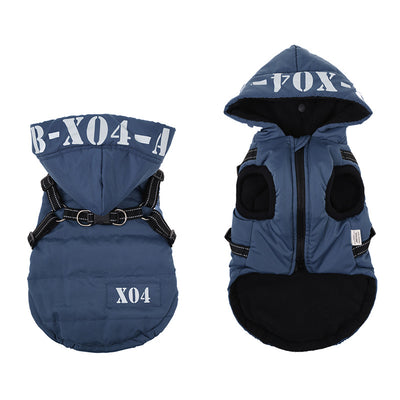 Abrigo Impermeable para Perros con Forro Polar y Capucha - Image 8