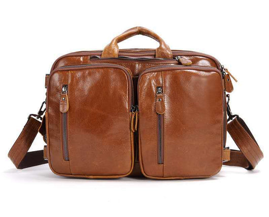 Bolsa de Cuero Importado Multifuncional para Hombre - Image 13