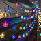 5M 20 LED Solar Bubble Crystal Ball Fairy Lights Colorful