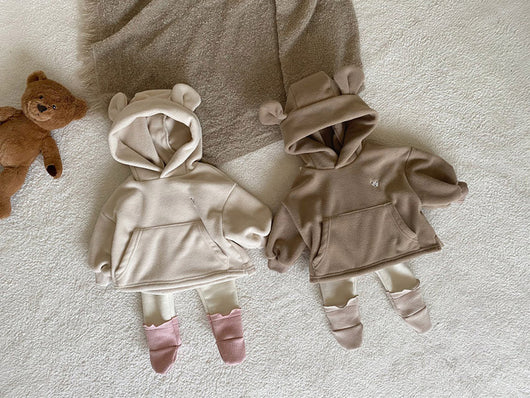 Sudadera con Capucha Oso Otoñal para Niños - Image 9