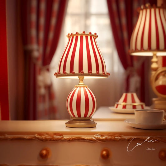 Lámpara de Mesita Retro Circo Americano para Dormitorio - Image 2