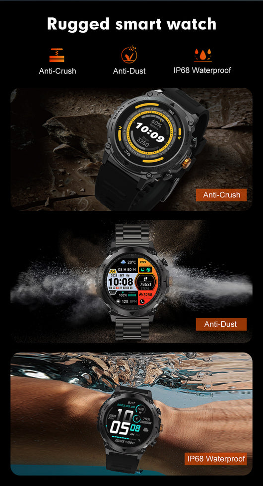 Reloj Deportivo Inteligente T53 con Llamadas Bluetooth, Pantalla AMOLED 1.43" y Monitoreo de Salud - Image 10