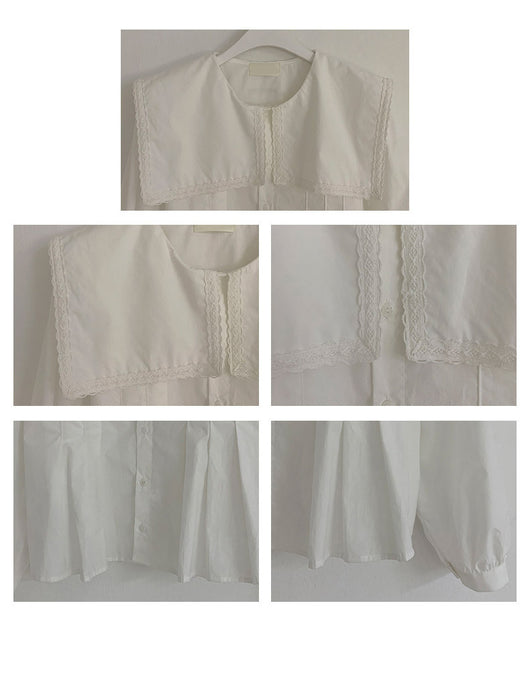 Blusa Retro de Encaje Diseño Exclusivo para Mujer - Image 12