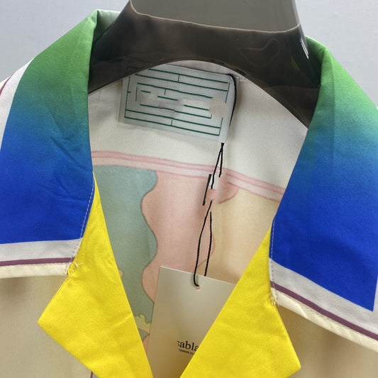 Camisa Casual de Verano para Hombre con Cuello Solapa y Manga Corta - Image 2