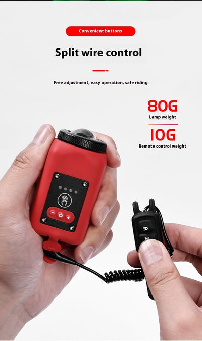 Luz Frontal con Claxon de Alta Potencia para Bicicleta - Recargable USB y Resistente al Agua - Image 15
