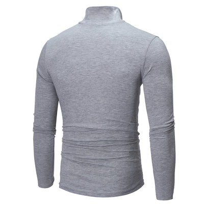 Suéter Cuello Alto Slim Fit Elegante para Hombre Joven - Image 32