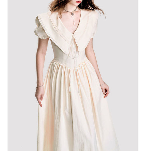 Vestido Ajustador de Cintura con Cuello Tipo Muñeca - Diseño Francés Elegante - Image 8