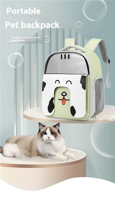 Mochila de Gran Capacidad para Mascotas - Viajes y Aventuras al Aire Libre - Image 13