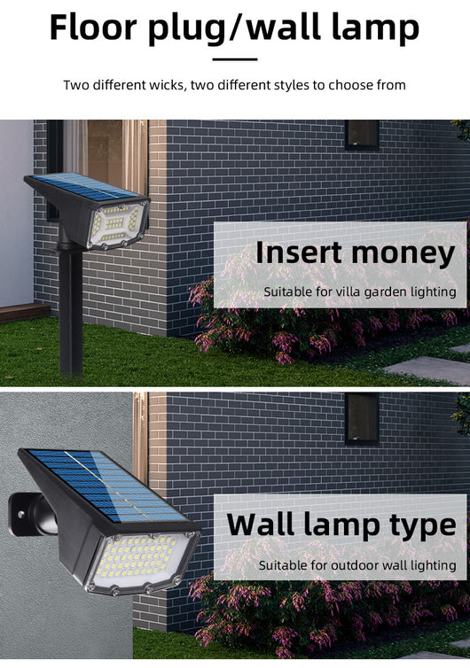 Lámpara de Piso Exterior Súper Brillante Impermeable para Jardín - Image 15