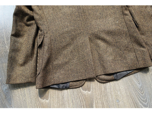 Chaqueta de Trabajo Tweed Vintage Americana Peso Pesado Espiga - Image 34