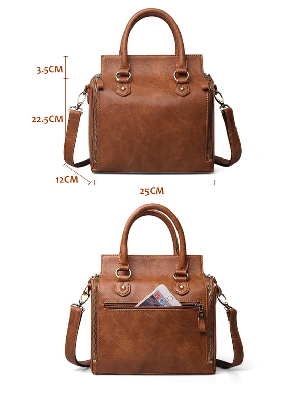 Bolso Tote de Lujo Versátil con Gran Capacidad
