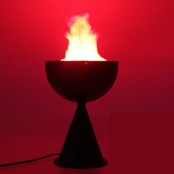 Brasero Decorativo LED con Fuego Simulado para Halloween