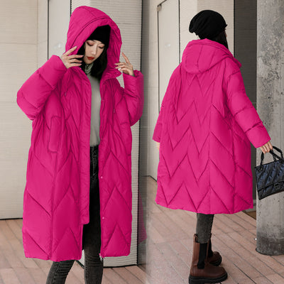 Chaqueta Acolchada de Plumas Mujer Largo Medio - Image 18