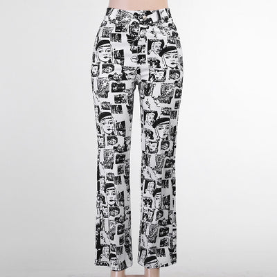 Pantalones Hipster con Estampado Cómics Urbano - Image 6