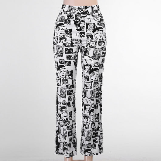 Pantalones Hipster con Estampado Cómics Urbano - Image 6