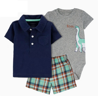 Conjunto de 3 Piezas: Romper a Rayas con Sudadera - Image 4